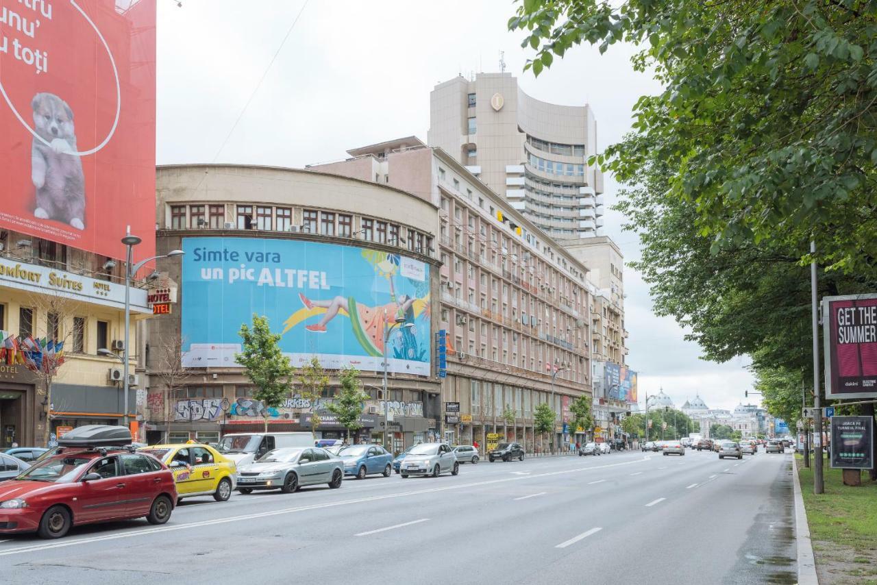 Petite Maison Sur Le Boulevard Bukarest Exterior foto